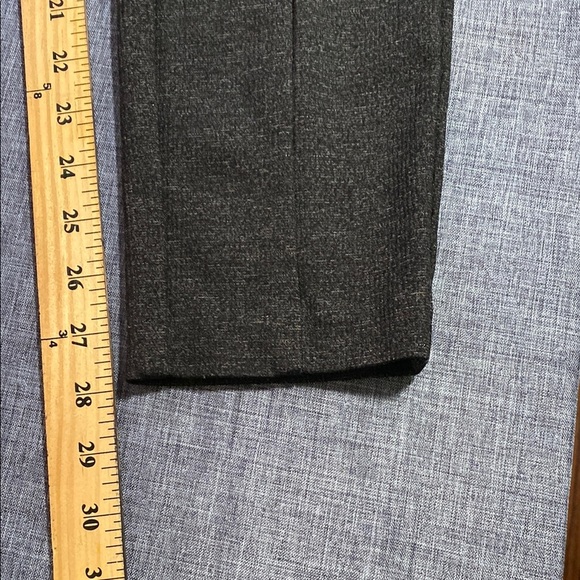 Hilary Radley medium Charcoal Gray Slim Stretch Pants Office Trousers Workwear - Picture 6 of 8